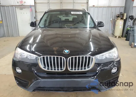 2017 BMW X3 Sdrive28I из США, поврежденный, VIN 5UXWZ7C35H0X40443